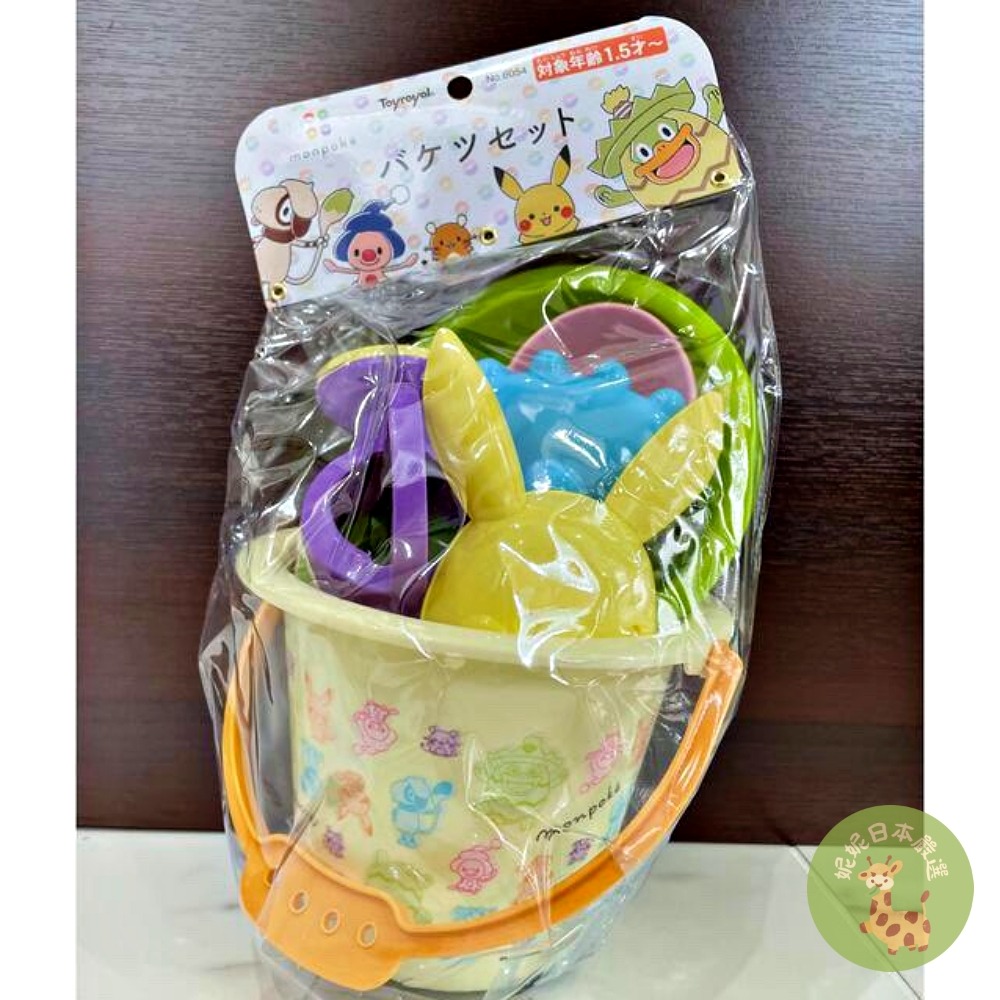 歡慶新賣場🎉網路最低價💰日本🇯🇵直送｜monpoké 寶可夢 沙灘玩具組｜寶可夢造型玩沙桶組-細節圖4