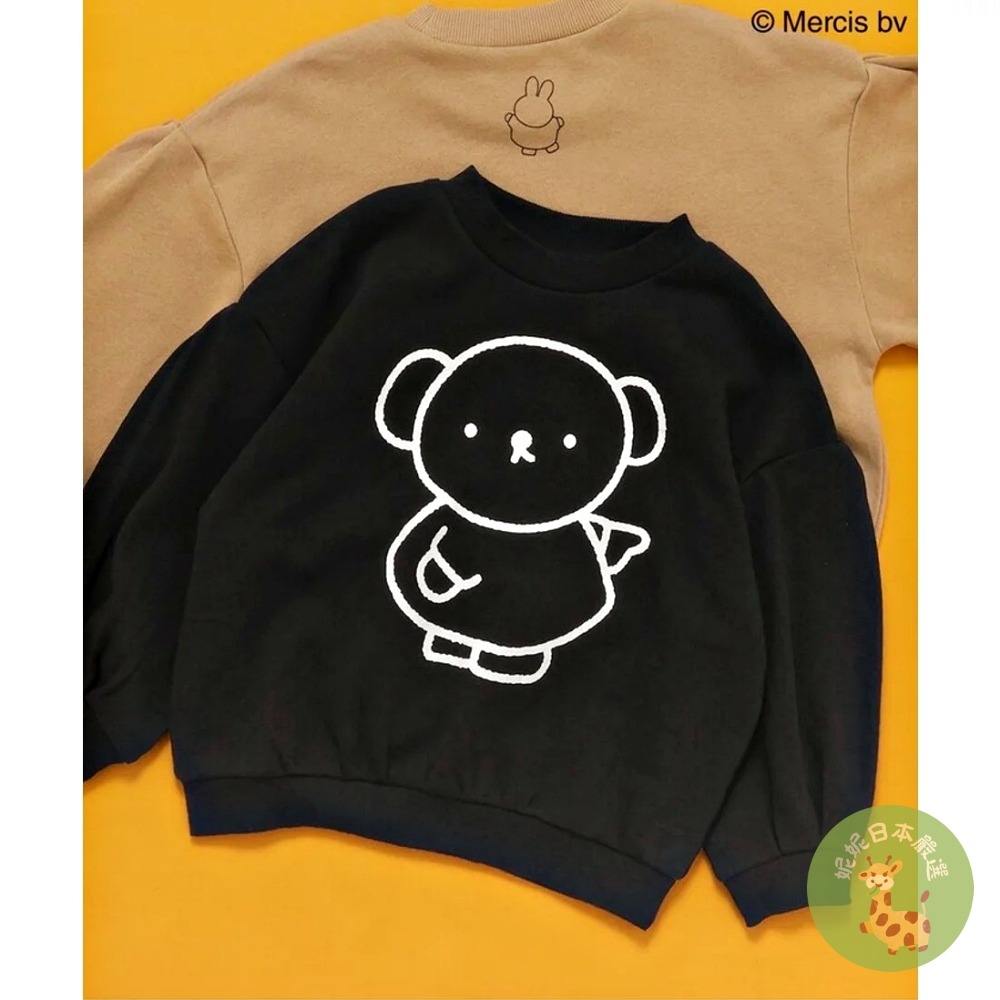 日本🇯🇵Breeze Miffy & Boris 米菲兔童款印花衛衣|米飛兔長袖上衣-細節圖8