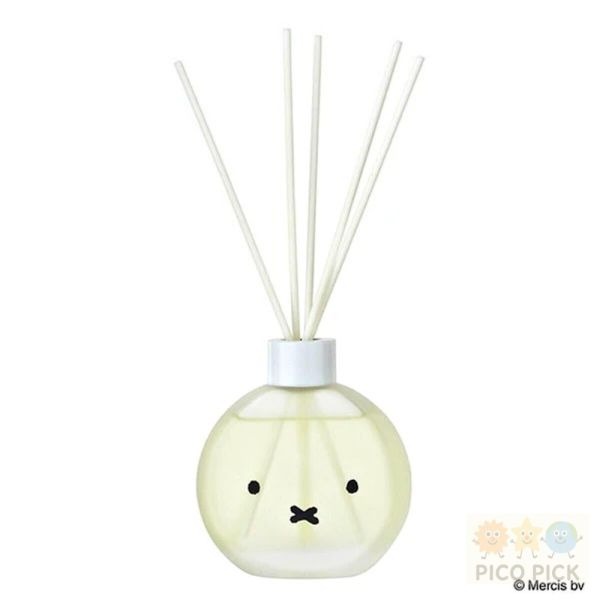 🇯🇵 日本直送｜【miffy × boris】香氛擴香瓶 120ml｜米飛兔 肥皂香／小熊 牛奶咖啡香 居家香氛 擴-細節圖4