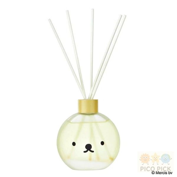 🇯🇵 日本直送｜【miffy × boris】香氛擴香瓶 120ml｜米飛兔 肥皂香／小熊 牛奶咖啡香 居家香氛 擴-細節圖6