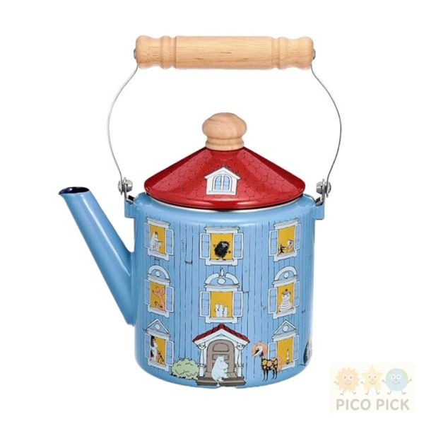 2L藍屋琺瑯茶壺（提把款）
