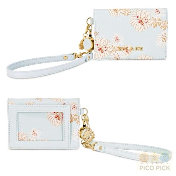 日本🇯🇵 PAUL & JOE 花卉圖案 票卡夾｜通勤證件夾｜可拆式手腕帶｜多卡層設計-細節圖4