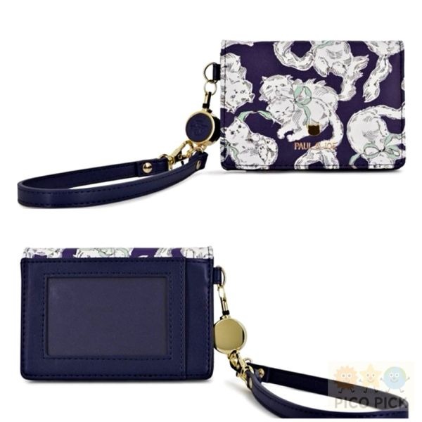 日本🇯🇵 PAUL & JOE 花卉圖案 票卡夾｜通勤證件夾｜可拆式手腕帶｜多卡層設計-細節圖5