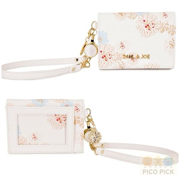 日本🇯🇵 PAUL & JOE 花卉圖案 票卡夾｜通勤證件夾｜可拆式手腕帶｜多卡層設計-規格圖10
