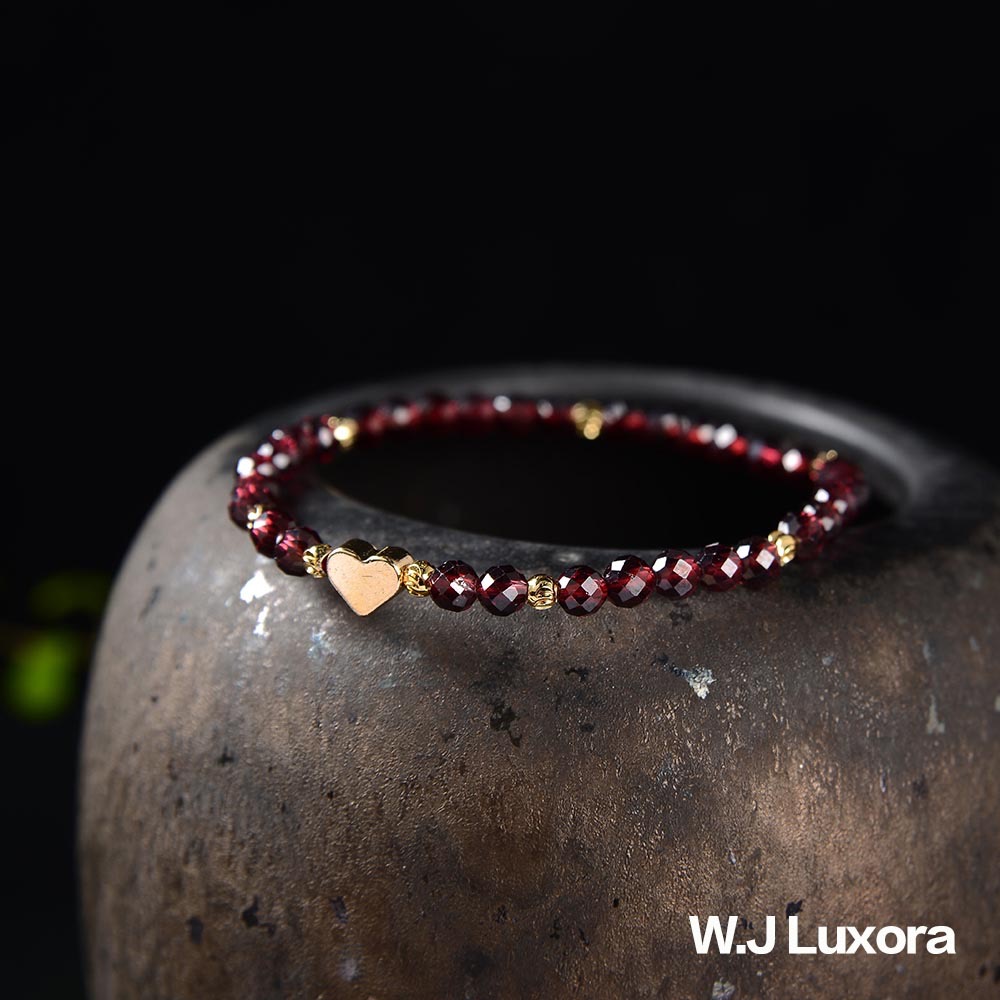 W.J Luxora招來幸福紅石榴手鍊(004-2)-細節圖2