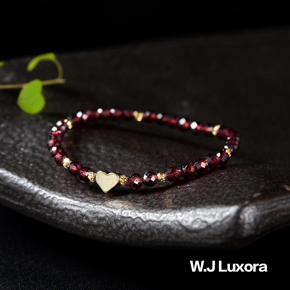 W.J Luxora招來幸福紅石榴手鍊(004-2)-細節圖3
