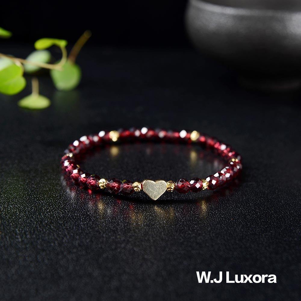 W.J Luxora招來幸福紅石榴手鍊(004-2)-細節圖4