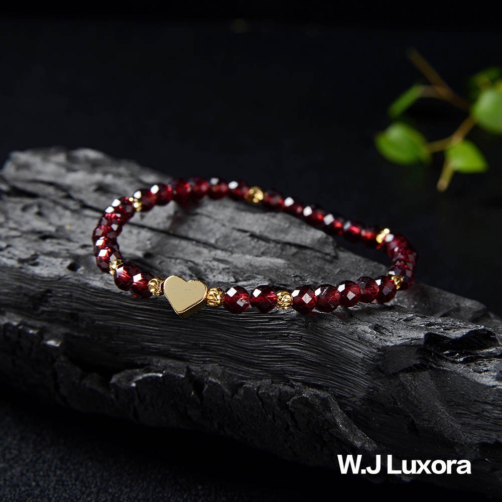 W.J Luxora招來幸福紅石榴手鍊(004-2)-細節圖7