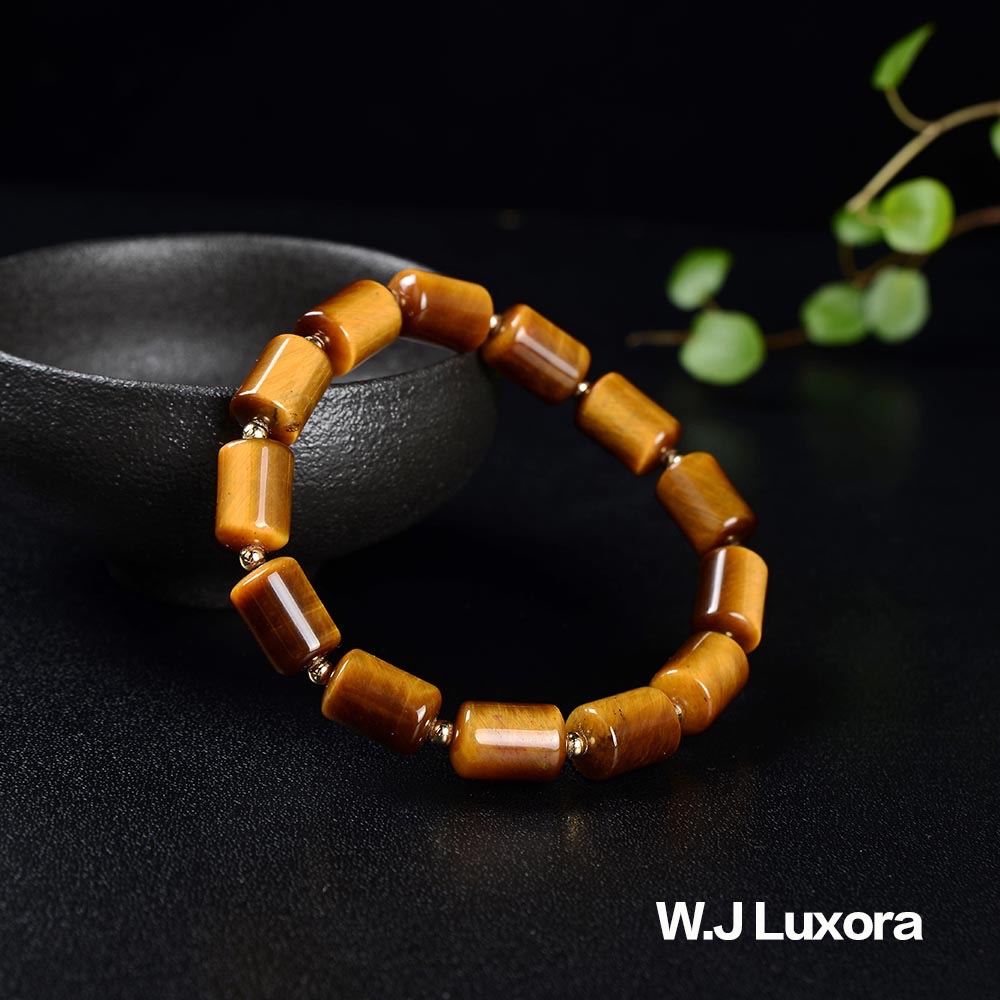 【W.L Luxora】尊貴時尚虎眼石手鏈(11040541)-細節圖2