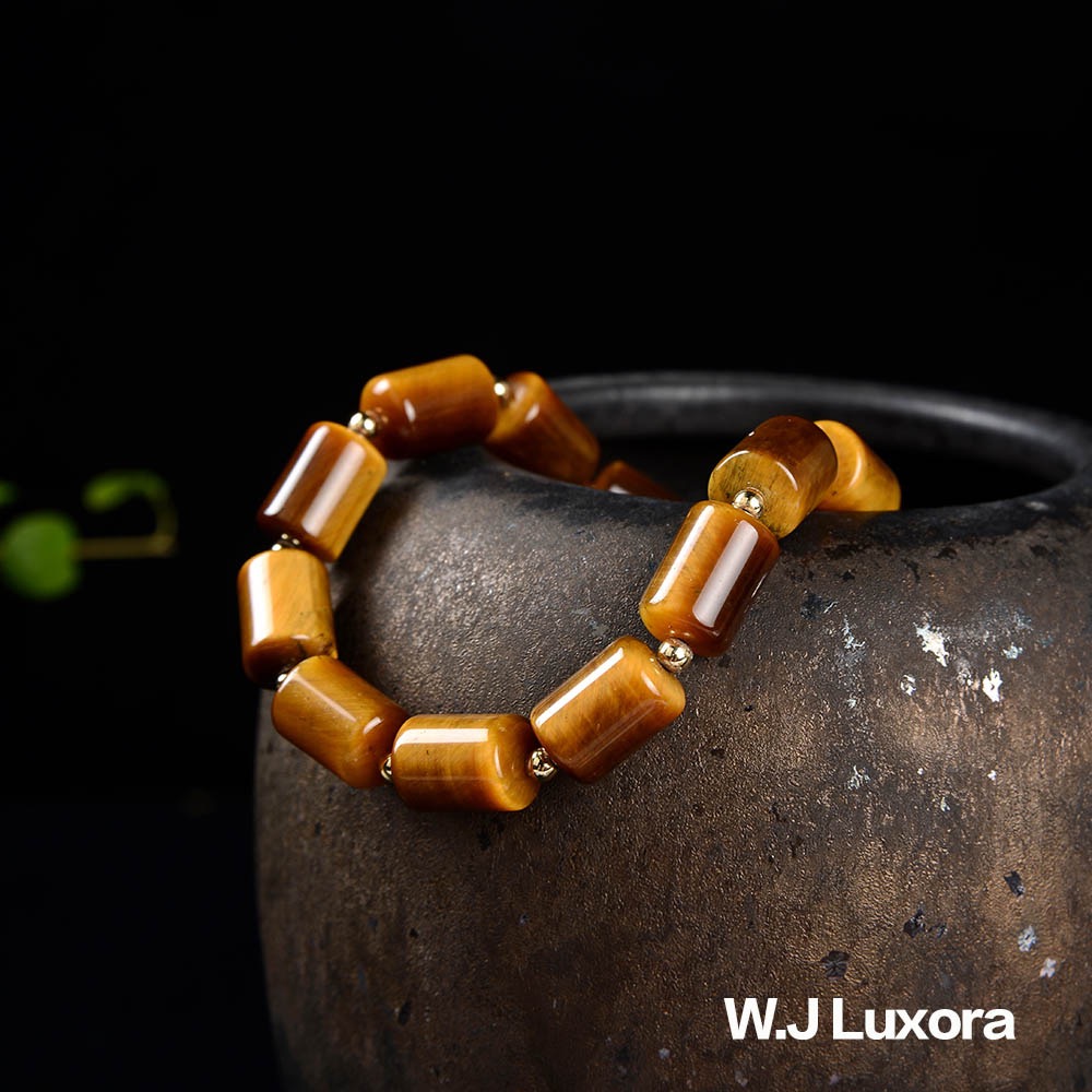【W.L Luxora】尊貴時尚虎眼石手鏈(11040541)-細節圖6