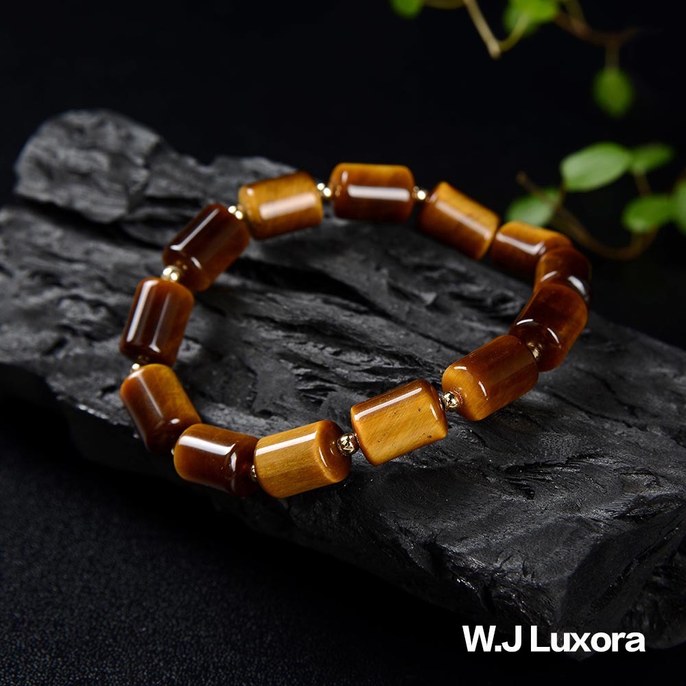 【W.L Luxora】尊貴時尚虎眼石手鏈(11040541)-細節圖7