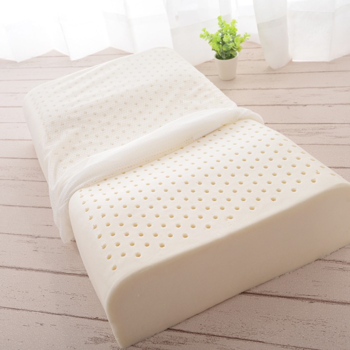 [夢工場MyMon] 蝶型曲線高密度乳膠枕-細節圖3