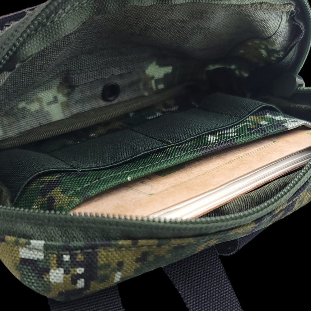 【85D】國軍數位迷彩胸口地圖雜物袋(陸軍數位迷彩/海陸數位虎斑)-細節圖3