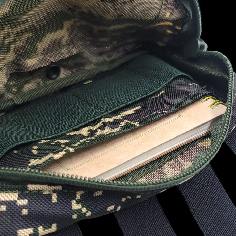 【85D】國軍數位迷彩胸口地圖雜物袋(陸軍數位迷彩/海陸數位虎斑)-細節圖5