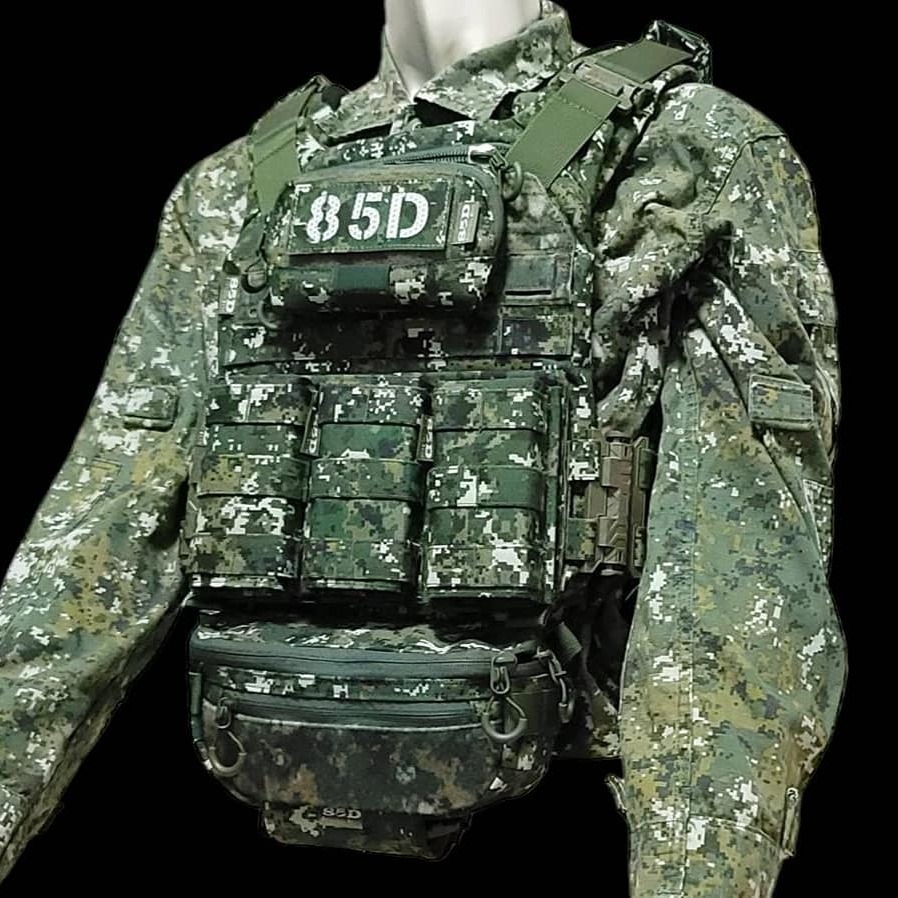 [85D]國軍數位迷彩天蠍式腹包(陸軍數位/海陸數位虎斑)-細節圖3