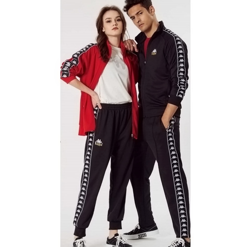 KAPPA義大利 時尚中性運動BANDA針織長褲 34172LW005-細節圖2