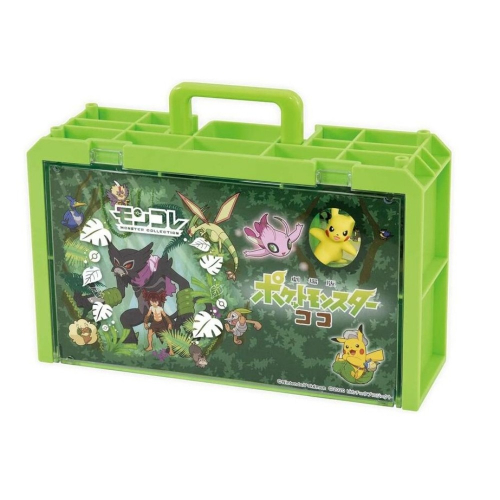 Pokemon 劇場版-可可 場景收納盒_PC16635 (內含公仔收納提盒及2隻神奇寶貝) 寶可夢