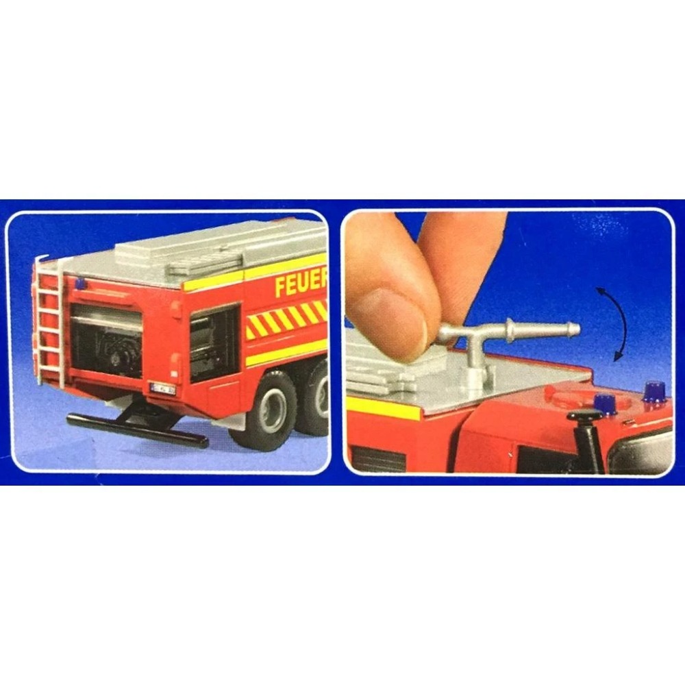 SIKU合金車 SU2109 賓士特種消防車-細節圖3