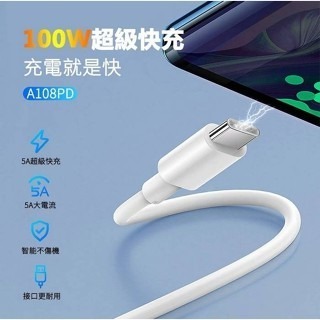 [DZ] ASPOR A108 C TO C 100W 快充充電線 充電線 快充-細節圖5