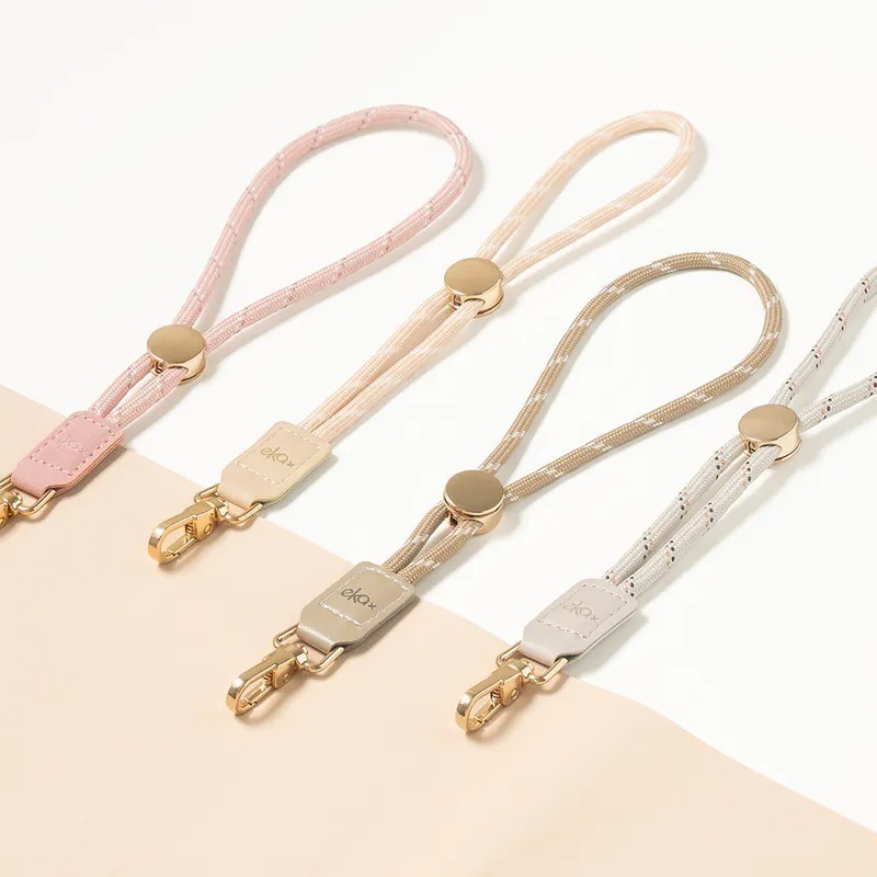 [ekax] 多功能質感短繩 掛繩夾片 短繩 手機掛繩 不含夾片 另有販售夾片 手機短繩 現貨 手腕掛繩 掛繩-細節圖2