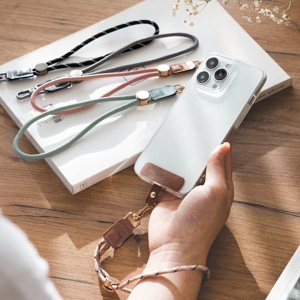 [ekax] 多功能質感短繩 掛繩夾片 短繩 手機掛繩 不含夾片 另有販售夾片 手機短繩 現貨 手腕掛繩 掛繩-細節圖3