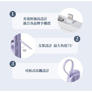 WEIBO Cutie 放口袋行動電源  口袋寶 type-c  Lightning 充電寶 iPhone15-細節圖4