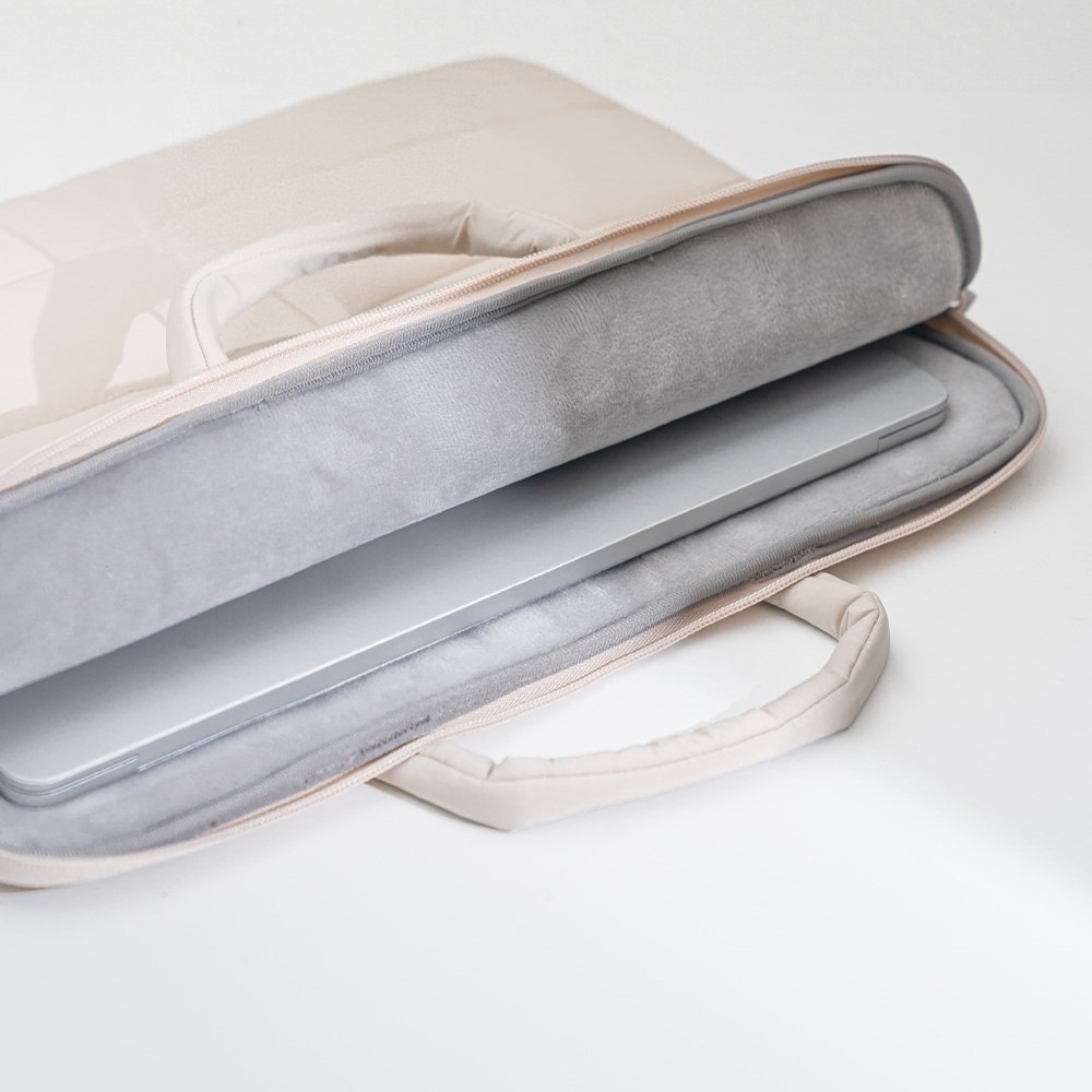 [ekax] 雲朵Puffy 筆電包 13吋 15吋 公事包 手提斜背筆電包 平板包 側背包 斜背包 包包  手提包-細節圖5