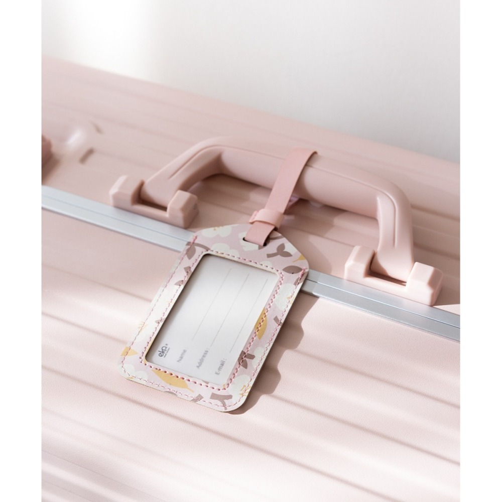 [ekax] 輕巧皮革行李吊牌 行李吊牌 出國配件 行李箱吊牌 旅行 出國用品 吊牌 行李吊牌 皮革吊牌-細節圖10