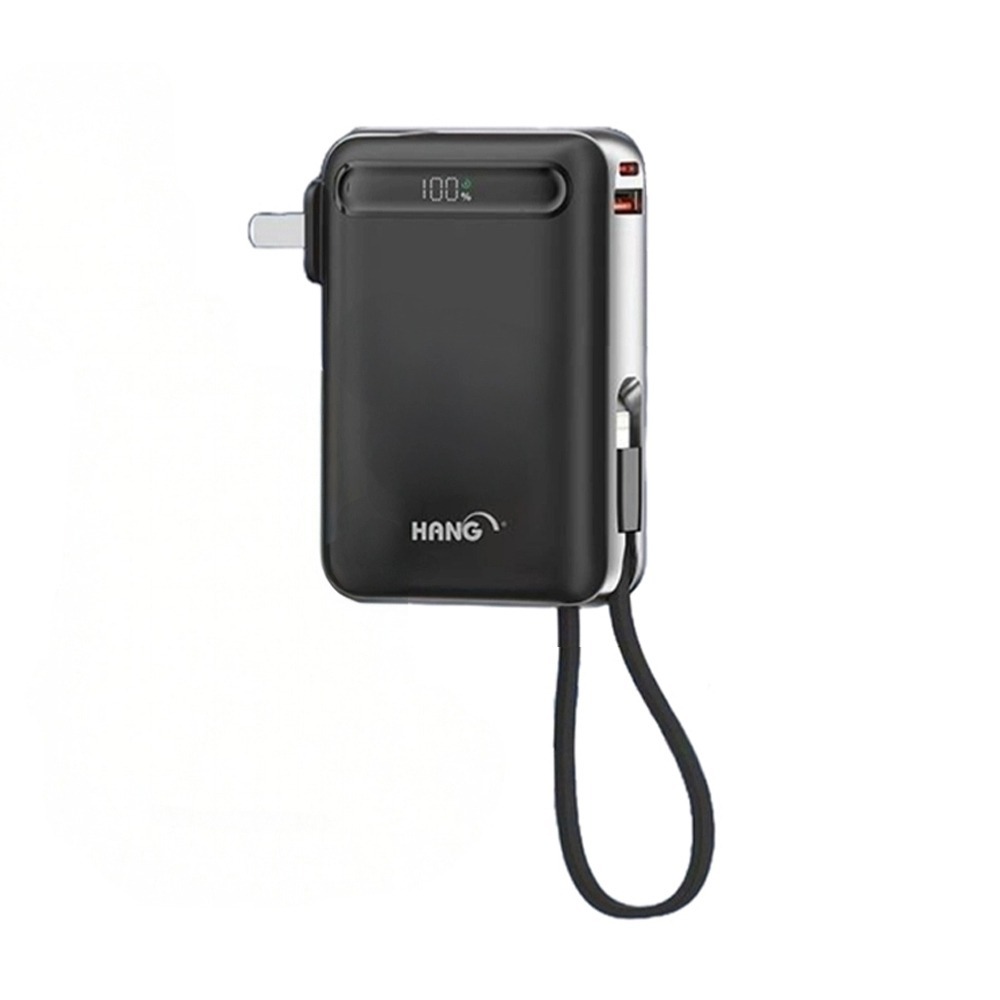 HANG 自帶插頭行動電源 AC2 自帶線 22.5W 行動電源 有認證 10000mAh PD QC快充 行充-規格圖10
