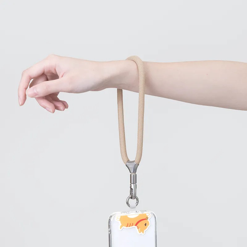 [ekax] 8mm可調節手腕繩 可調節 可選轉 手腕繩 手機掛繩 手機繩 短繩 手機繩 掛繩 手機短繩-細節圖6