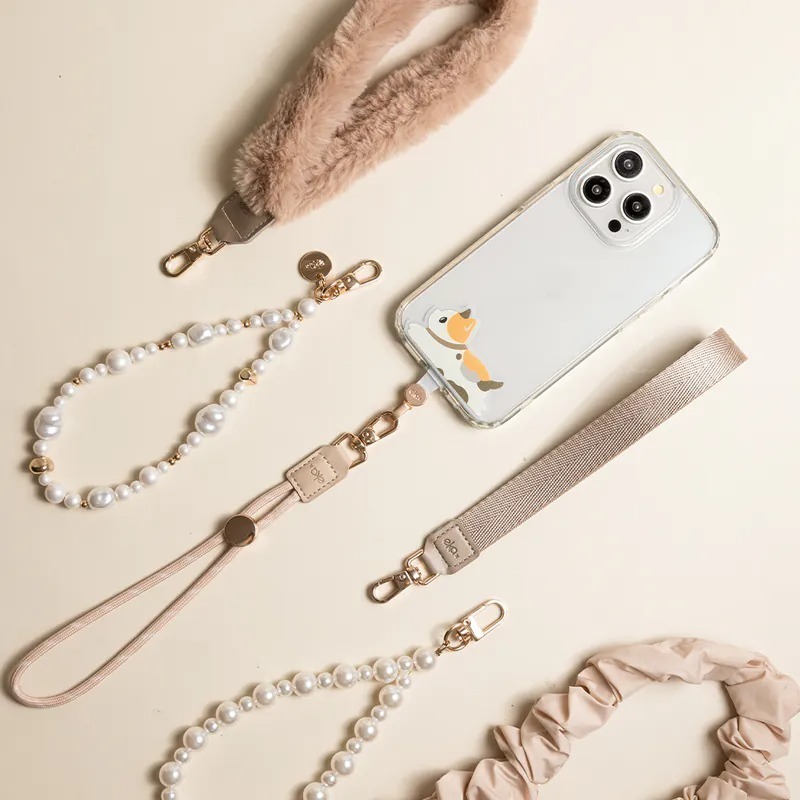 [ekax] 旋轉造型手機掛繩夾片 360°旋轉 手機夾片 可旋轉 白貓 黑貓 橘貓 手機掛繩夾片 夾片 貓咪夾片-細節圖4