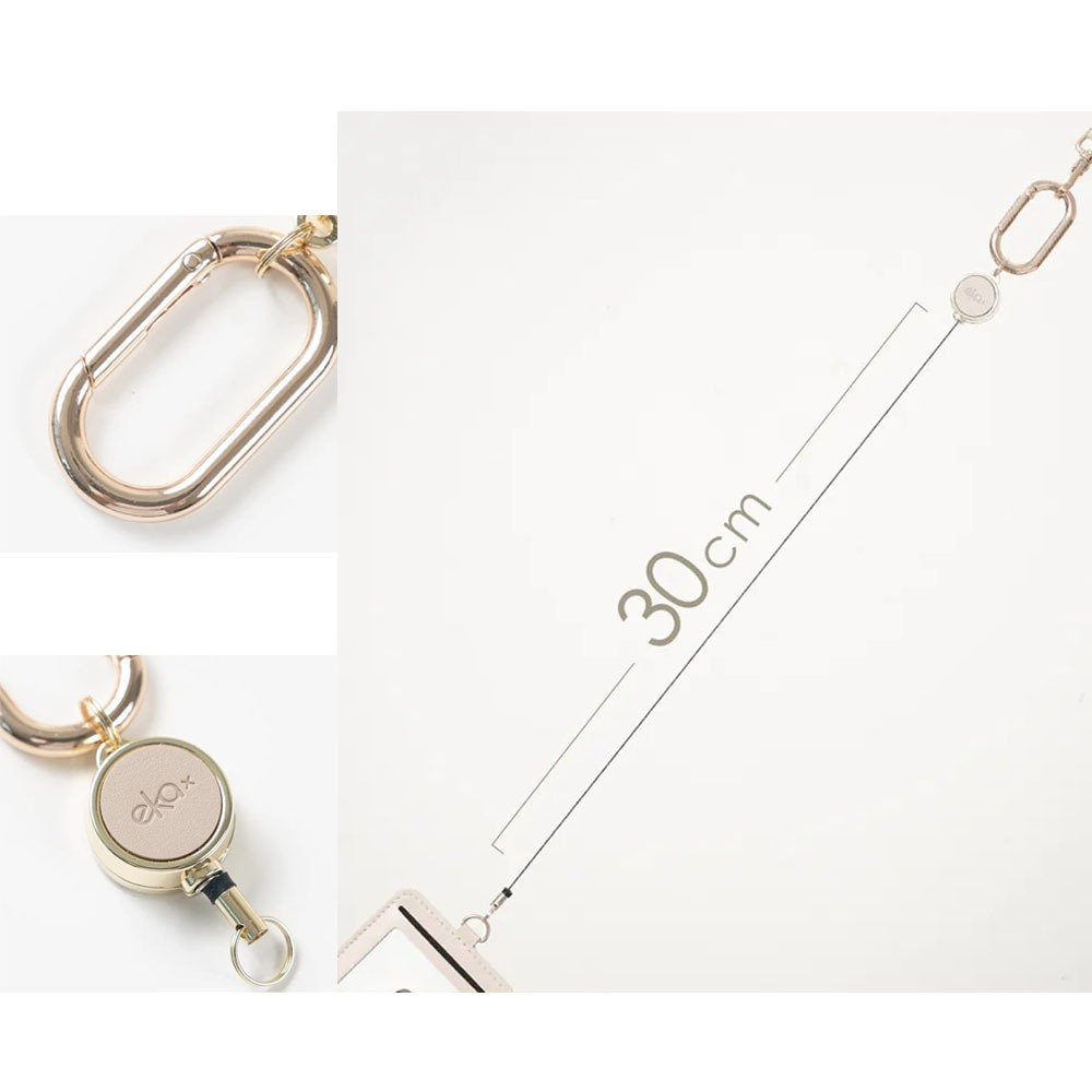 [ekax] 彈力伸縮扣 證件套配件 悠遊卡 彈力伸縮 彈力扣 識別證 頸掛繩-細節圖6