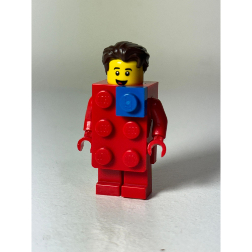 樂高 LEGO 人偶包 71021 紅色 磚塊人