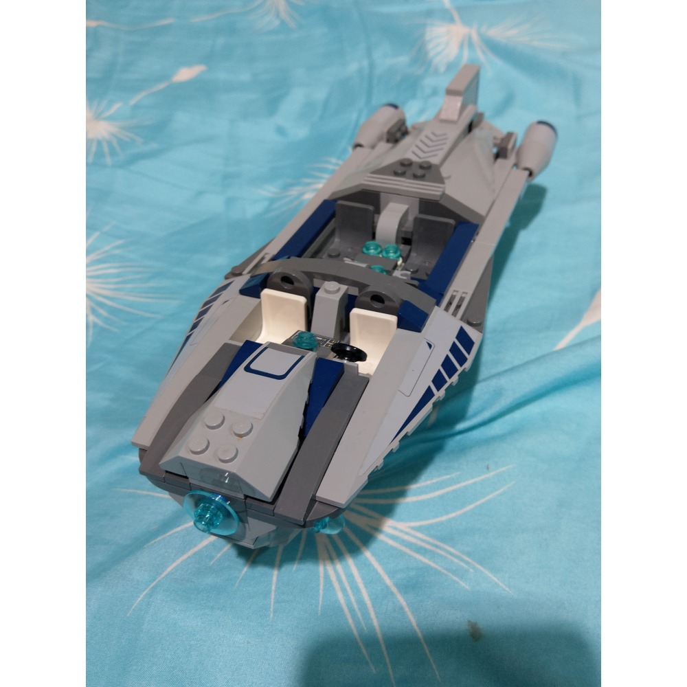 LEGO 樂高 星際大戰 8128  複製人 克隆人 單賣載具 二手 有微損說明書 無盒-細節圖2