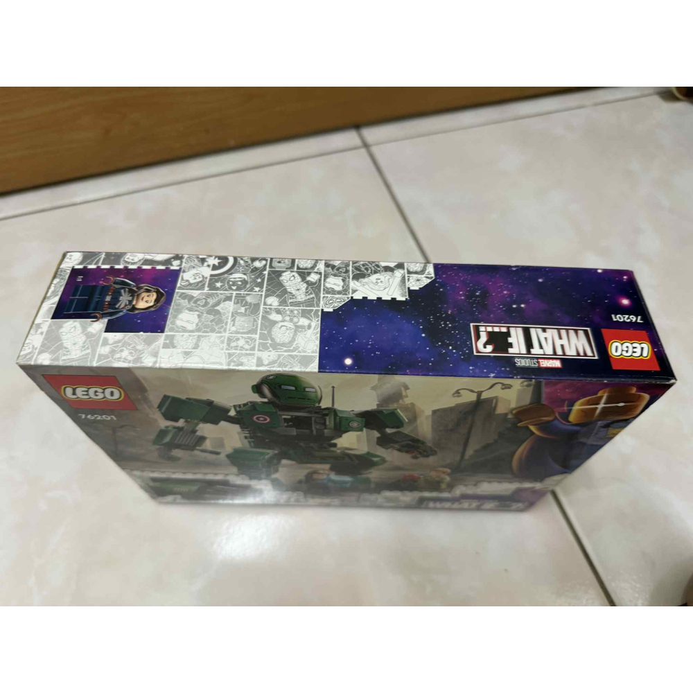 樂高 LEGO 76242 漫威 復仇者聯盟 卡特隊長 & 九頭蛇重踏者裝甲 WHAT IF 全新未拆-細節圖3