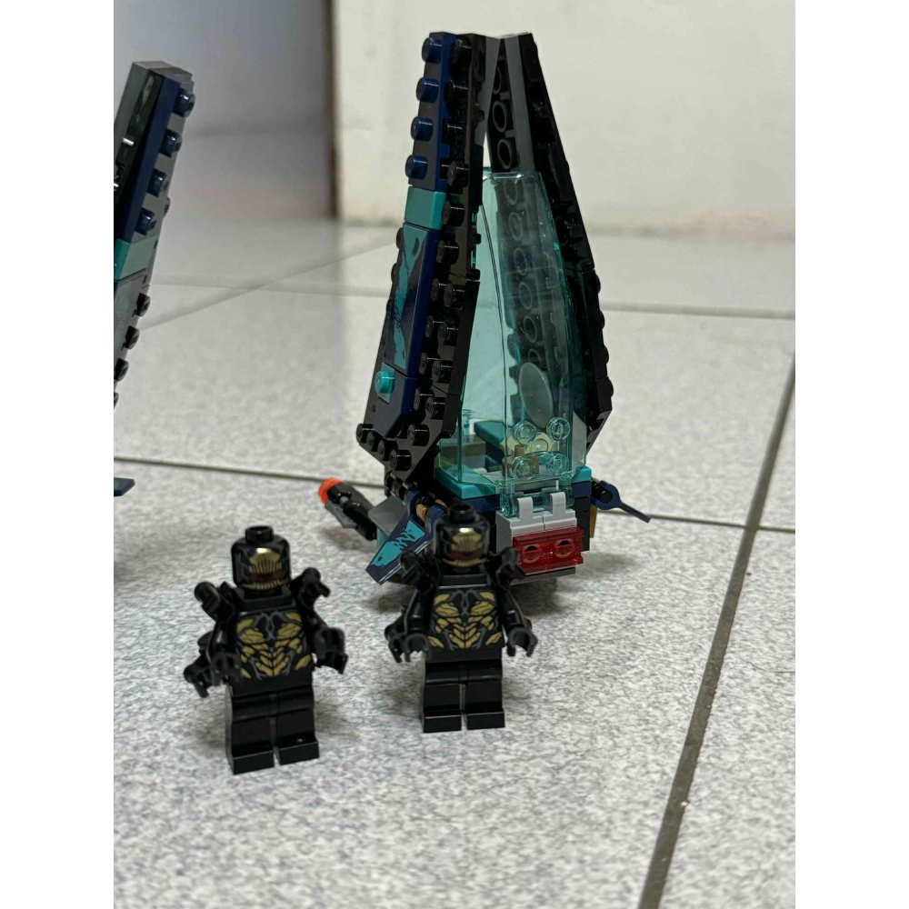 樂高 LEGO 76101 漫威 復仇者聯盟 無限之戰 薩諾斯艦隊登陸艇 二手-細節圖3
