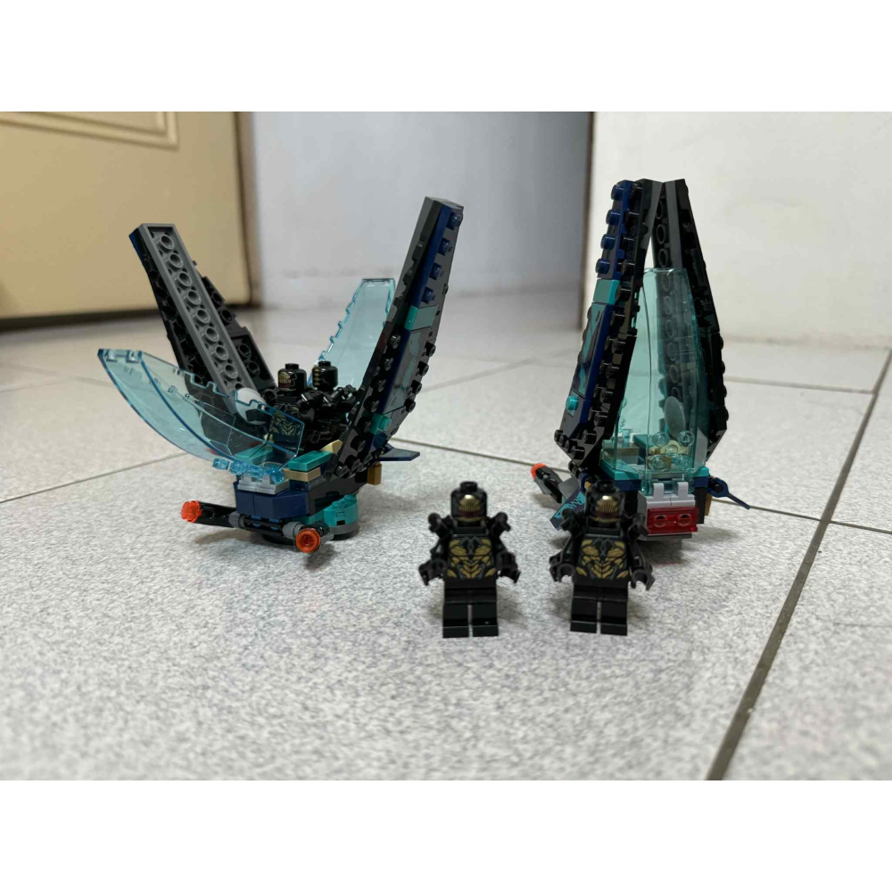 樂高 LEGO 76101 漫威 復仇者聯盟 無限之戰 薩諾斯艦隊登陸艇 二手-細節圖4