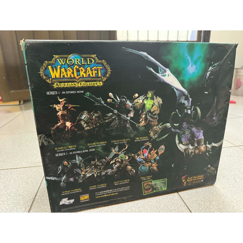 魔獸爭霸 魔獸世界 惡魔獵人 伊力丹 伊立丹 二手-細節圖2