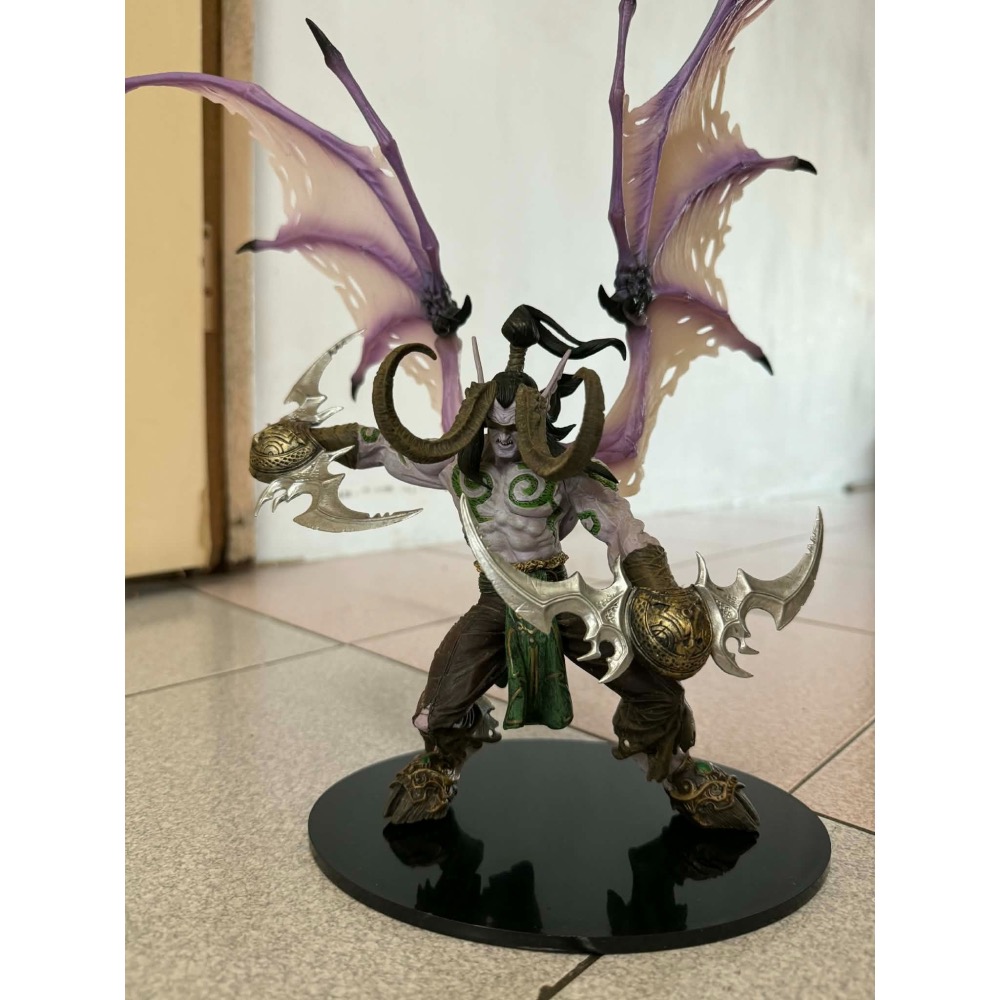 魔獸爭霸 魔獸世界 惡魔獵人 伊力丹 伊立丹 二手-細節圖4