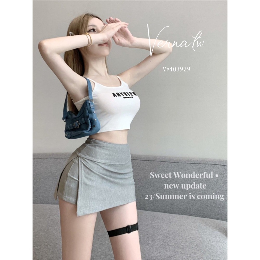 百搭開衩包臀短裙-細節圖6