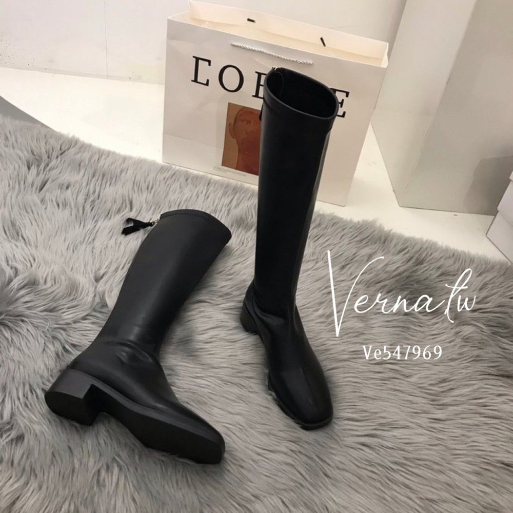 秋冬系列‘  簡約素色長靴4色-細節圖7