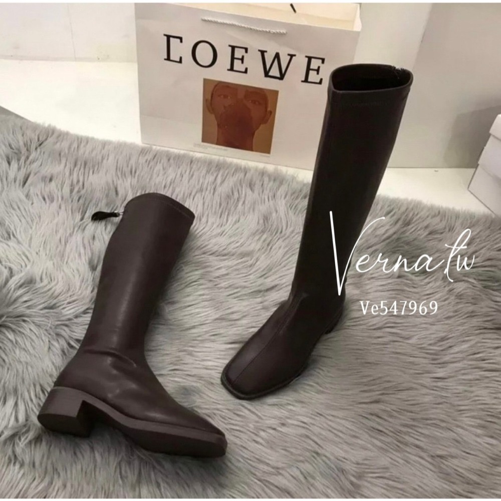 秋冬系列‘  簡約素色長靴4色-細節圖10