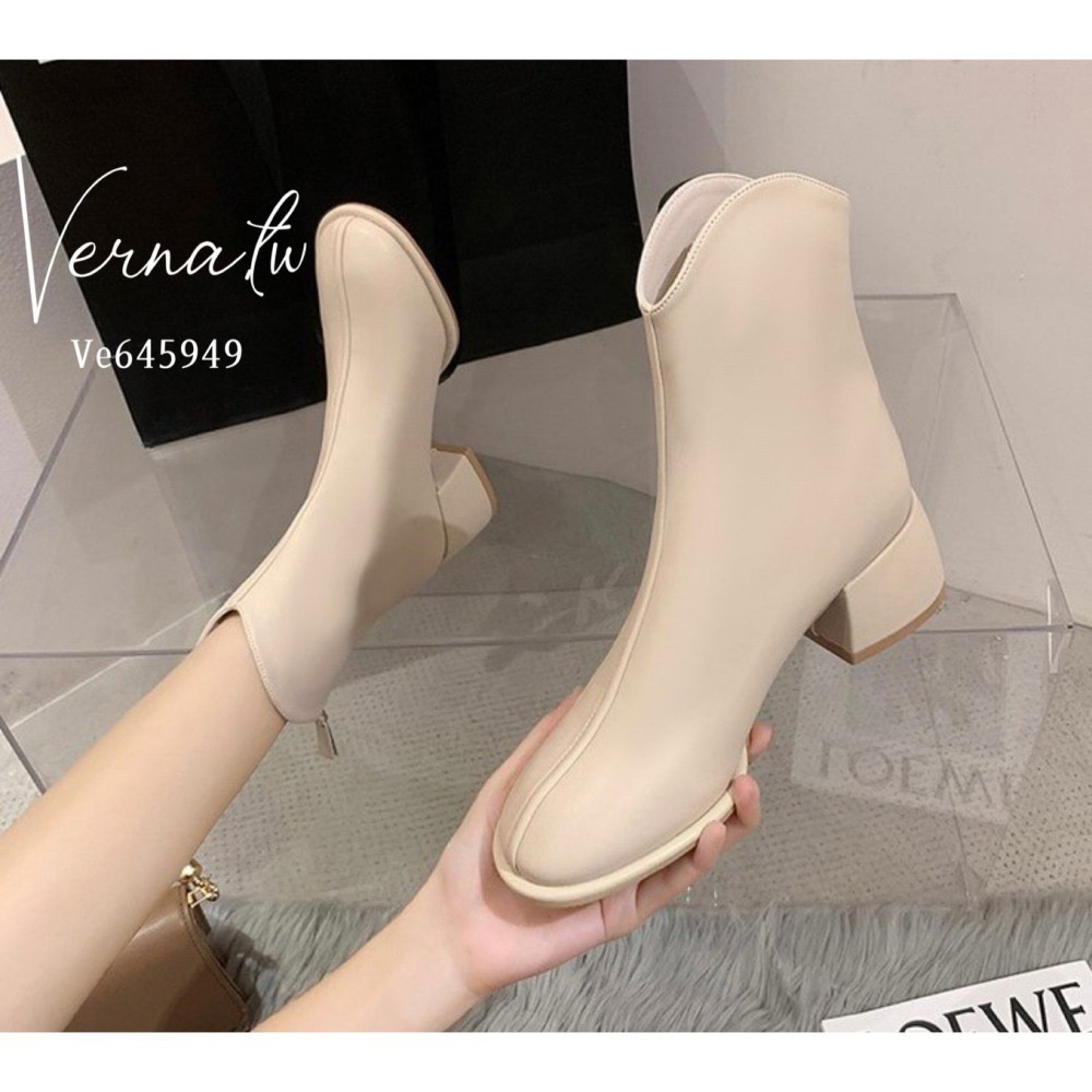 秋冬系列‘  歐膩小裸靴4色-細節圖2