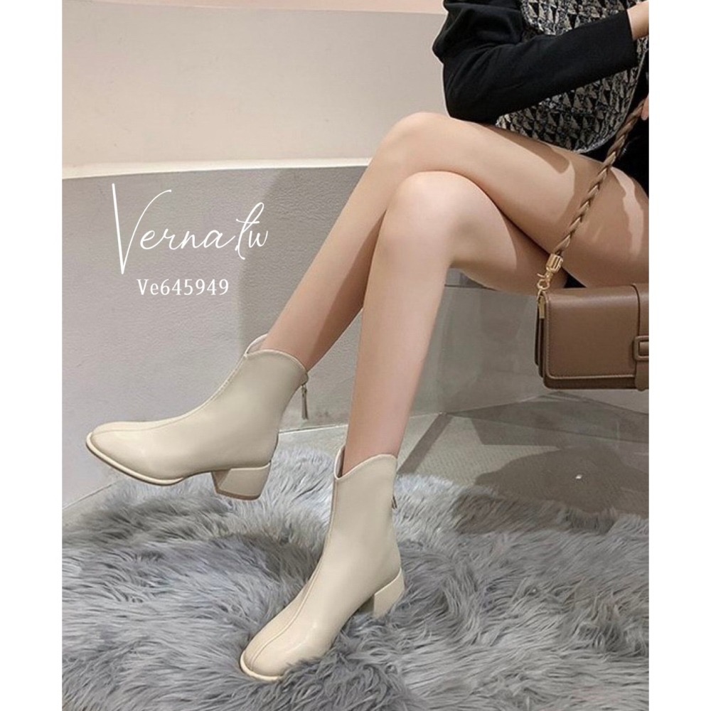 秋冬系列‘  歐膩小裸靴4色-細節圖3