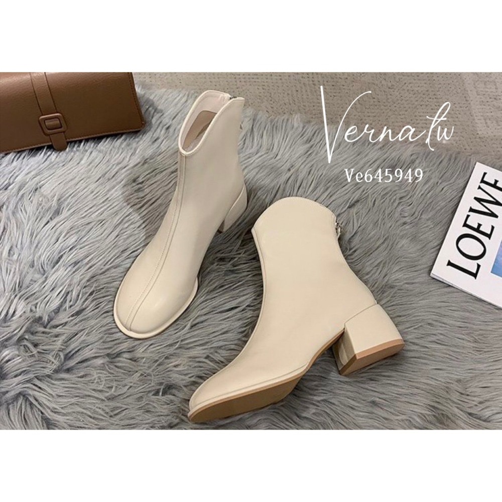 秋冬系列‘  歐膩小裸靴4色-細節圖4