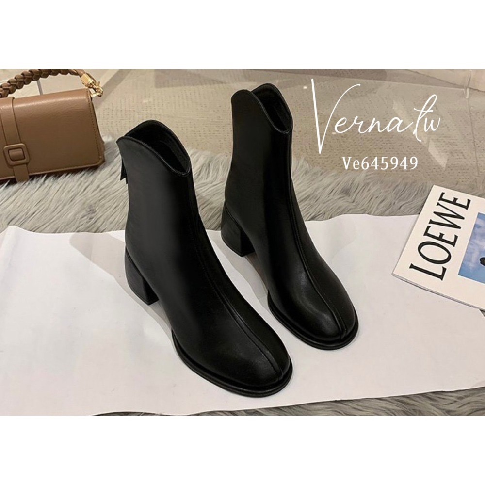 秋冬系列‘  歐膩小裸靴4色-細節圖9