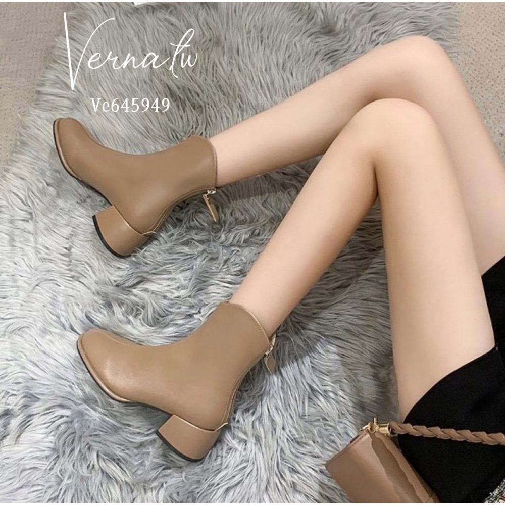 秋冬系列‘  歐膩小裸靴4色-細節圖11