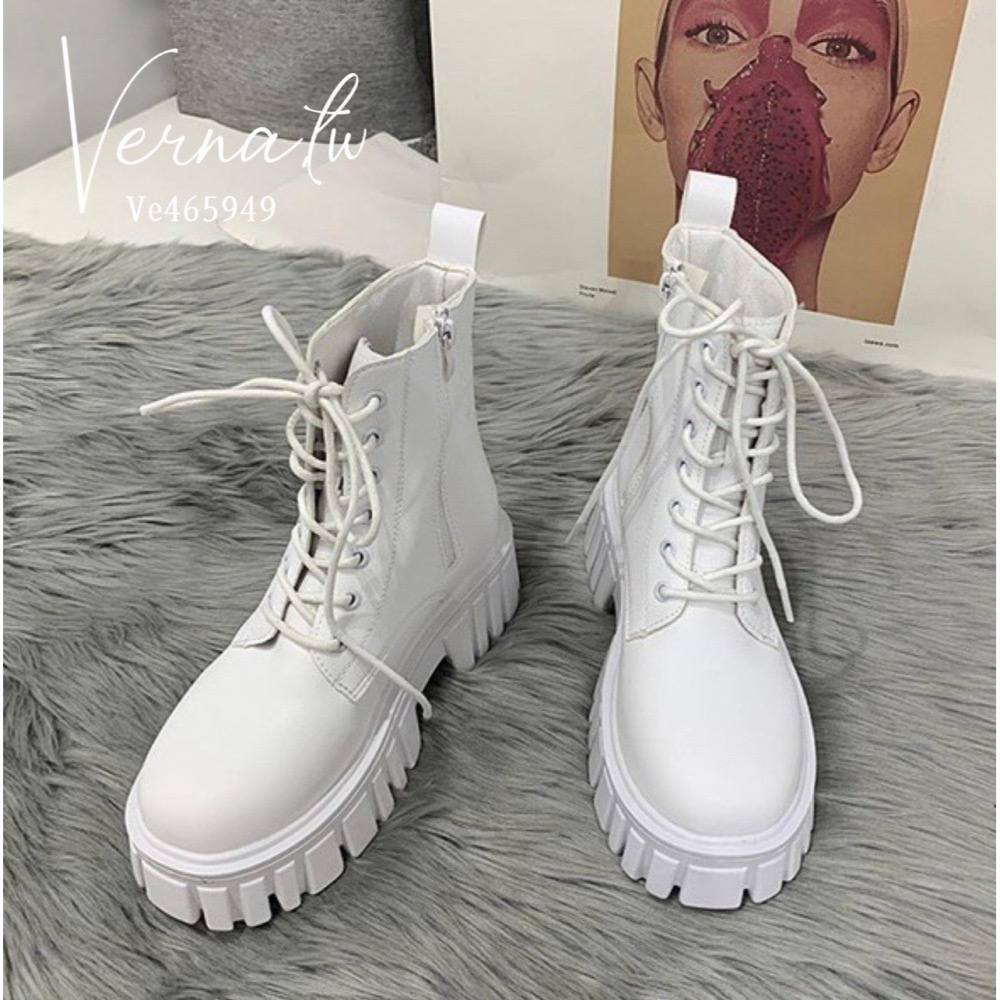 秋冬系列‘  馬丁英倫厚底靴-細節圖4