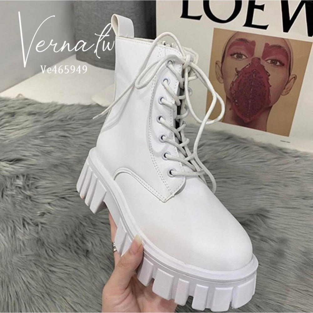 秋冬系列‘  馬丁英倫厚底靴-細節圖6