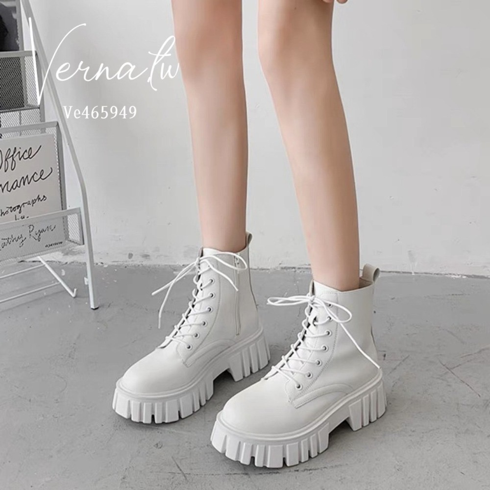 秋冬系列‘  馬丁英倫厚底靴-細節圖7